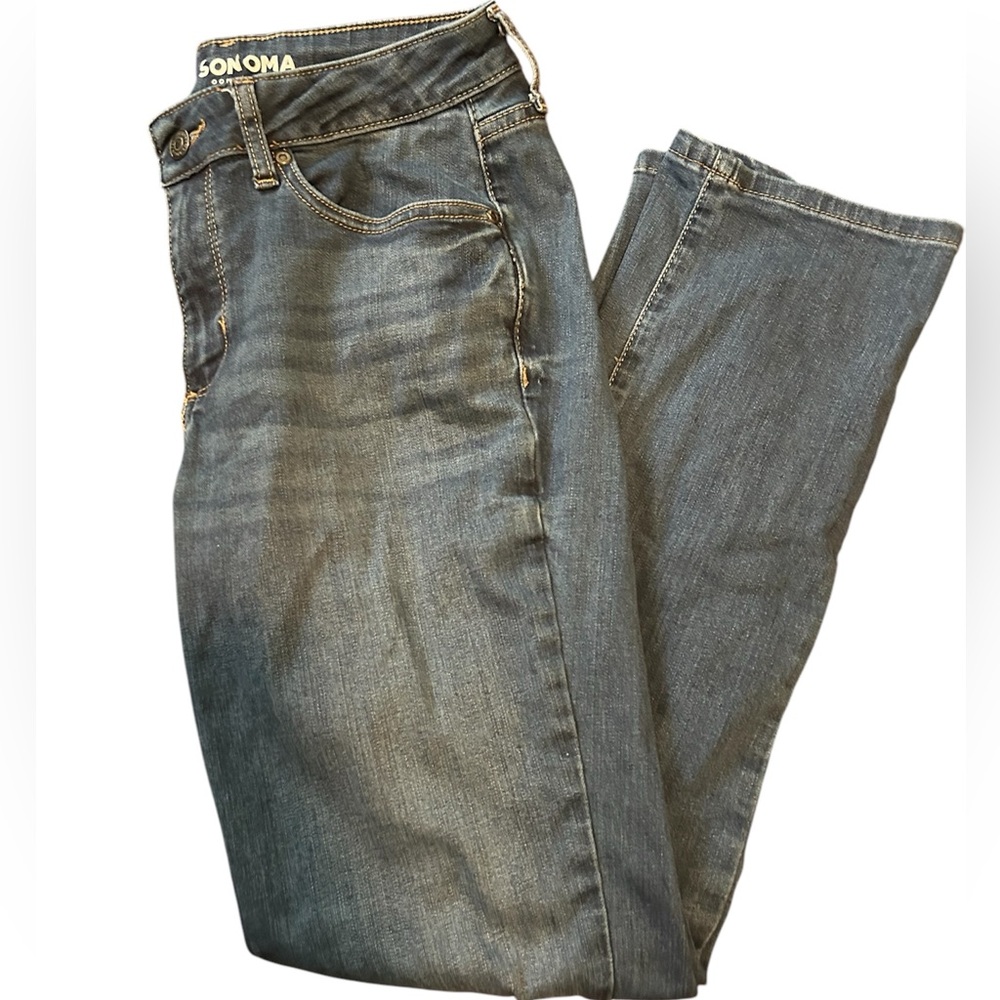 Sonoma Straight Leg Blue Jeans